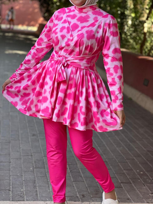 Pink Tiger Burkini & Baby Swim Wear